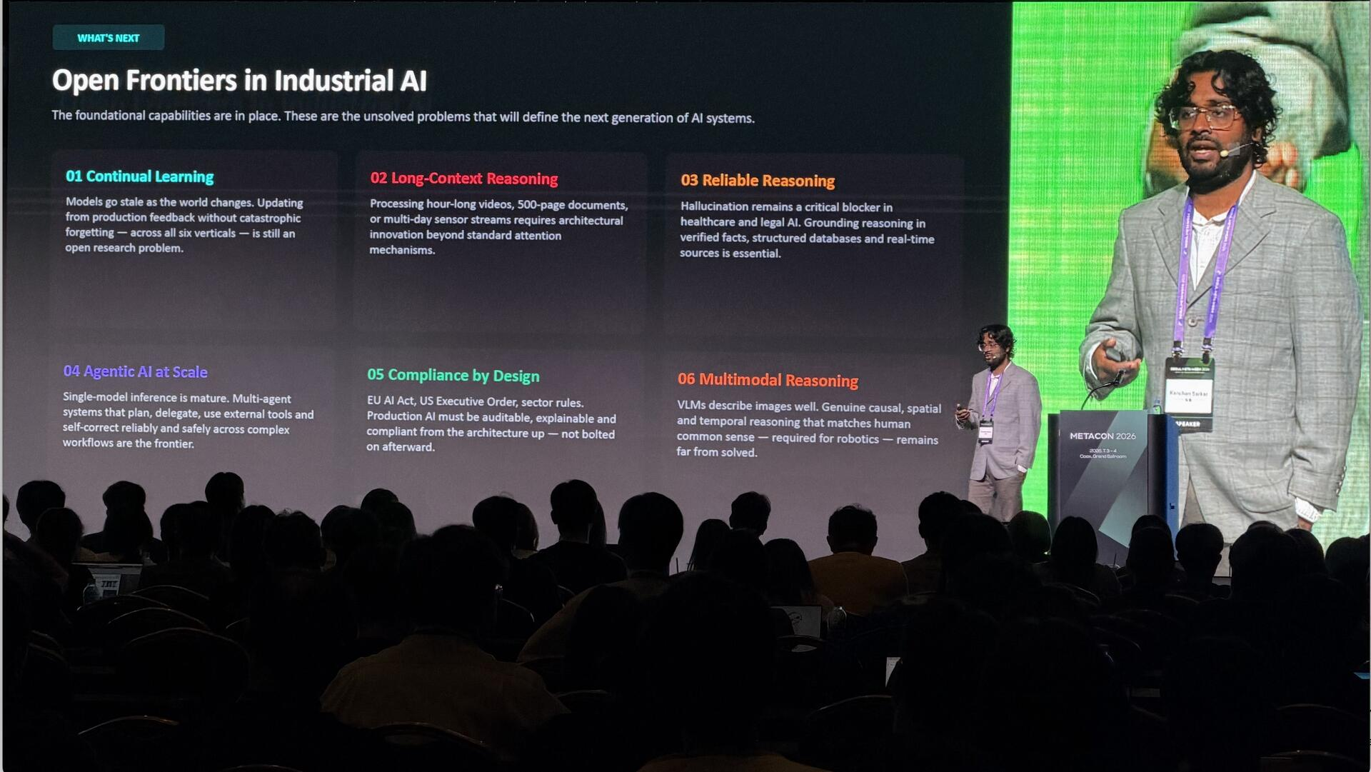 Open Frontiers in Industrial AI invited talk